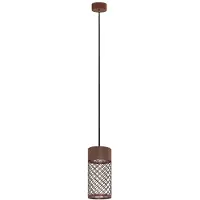 Nova Luce Hanglamp Motley roestbruin