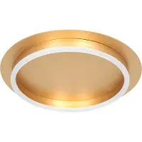 Steinhauer Plafonnieres Ringlux 3655GO gouden plafondlamp Ø32cm met geïntegreerde LED verlichting van