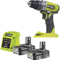 Ryobi R18PD2-215G 18V | Klopboormachine | 40Nm (2x 1.5Ah) | 5133005302