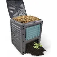 Mobiclinic BioBin - Compostvat - Afvaltransformator - Voor tuin - Zonder gereedschap - Milieuvriendelijk - 300 liter