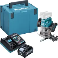 Makita RP 001 GM101 Draadloze bovenfrees 40 V max. 12 mm borstelloos + 1x accu 4.0 Ah + lader + Makpac