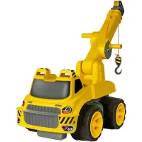 BIG - Power-Worker - Maxi Kraanwagen - Vanaf 3 jaar - Loopauto - Buitenspeelgoed