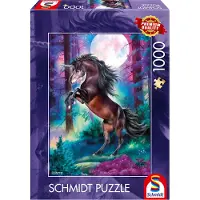 Schmidt Unicorn in the Moonlight Puzzel (1000 stukjes)