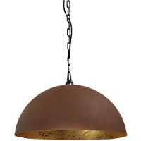 Masterlight Stoere hanglamp roest Industria Gold 50