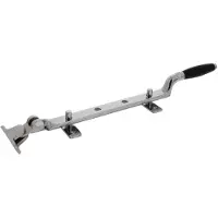 Intersteel Raamuitzetter Ton met 2 stelpennen - chroom/ebbenhout