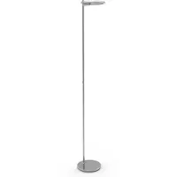 Steinhauer Led vloerlamp Turound 40w - 2200-4000K - 187cm RVS helder glas
