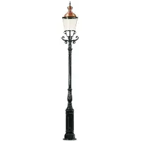 Ks Verlichting Nostalgische tuinlamp Dusseldorf antraciet