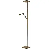 Masterlight Led uplighter Denia 1 met leeslicht