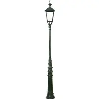 Ks Verlichting Nostalgische tuinlamp Brielle zwart