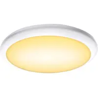 SLV LED Plafond- Wandlamp | 22W 3000K/4000K 2300lm 930/940 | IP65 Wit | RUBA