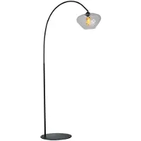 Masterlight Booglamp Porto Blossom clear glas - Ø 30cm