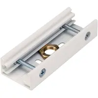 SLV Witte Voegenconnector 3 Fase Rail