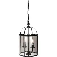 Steinhauer Hanglamp Pimpernel 5971ZW Zwart Ø23 cm klassieke lantaarn