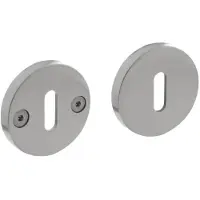 Intersteel sleutelrozetten Shiraat ø55x8 mm eenzijdig verdekt - RVS