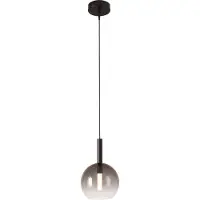 Masterlight Hanglamp Ø 17cm Lido Ball met smoke-fading glas