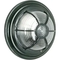 Ks Verlichting Vlakke buitenlamp Geneve 30cm - zwart
