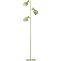 Eth Design vloerlamp Sledge 3-lichts groen