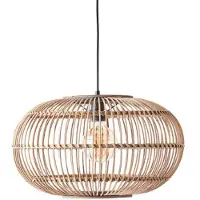 Brilliant 99883/06 Woodball Pendel Zwart/Rotan - 1 x E27