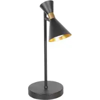 Steinhauer Design tafellamp Preto zwart met goud