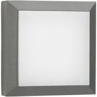 Albert Vierkante muurlamp Parel 19cm