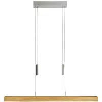HerzBlut Hanglamp Leonora 85 cm - oak oiled