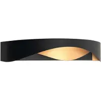 Highlight Desing Wandlamp Ascoli Zwart Met Goud