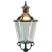 Ks Verlichting Ronde Lantaarnlamp Limburg 3 K11 Zwart