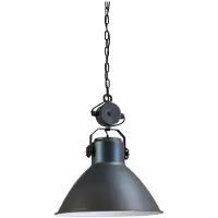 Masterlight Stoere industrie hanglamp Industria 44 antraciet