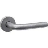 Intersteel Deurkruk Luzern op Rozet Verdekt 53x10mm RVS Getrommeld