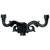 Ks Verlichting Nostalgische lantaarnkroon Ornament 2-lichts - groen