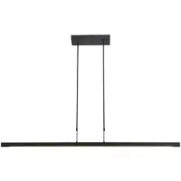 Masterlight Hanglamp eettafel - kantoor Real 3 130cm zwart