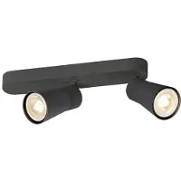 SLV Spot Puri 2.0 Cone zwart dubbel