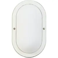 Albert Veranda lamp Ovalla wit