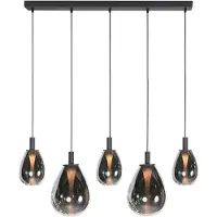 Steinhauer Glimsy 4197ZW hanglamp met Smoke Glas