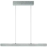 Steinhauer Champagne-staal kleurige hanglamp Fluxy 4189ST met cable lift 120cm