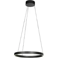 Steinhauer Exclusive - Hanglamp Mykty - Metaal - Ø 60 cm - LED - Zwart