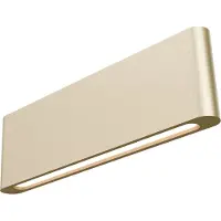 Masterlight Moderne wandspot Atina 34cm goud