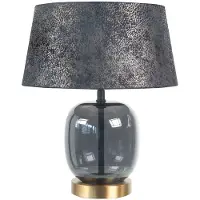 Highlight Tafellamp Bellini Messing Met Smoke Glas Ø 30cm