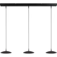 Masterlight Hanglamp Scala zwart nikkel 3lichts