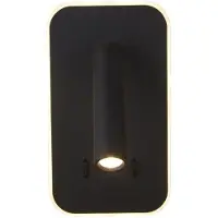 Searchlight Wandlampje Sonny zwart