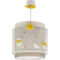DALBER Taupe kinderkamer hanglamp Baby Chicken