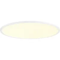 SLV Plafonniere Panel Ø 60cm wit - 3000K/4000K