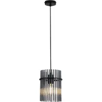 Searchlight Hanglamp Swizzle Ø 20cm zwart