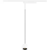SLV Hanglamp voor rail Light Eye 2.0 1-fase wit met zwart 2700K