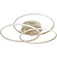 Eth Design plafondlamp Jasmijn Ø 42cm - zand