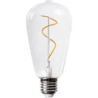 HUMBLE Kunststof lamp E27 - ST64 - Clear - PET - 5V Voor One