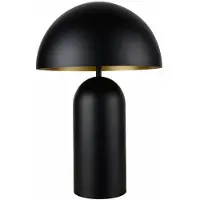 Artdelight Tafellamp Best Ø 25cm zwart met goud