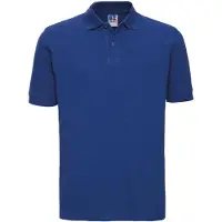 Russell athletic Russell Heren 100% Katoenen Korte Mouw Poloshirt (Helder Koninklijk)