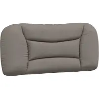 vidaXL Hoofdbordkussen "Hvar" 90 cm stof taupe