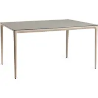 Tierra Outdoor Elegante dining tafel trespa ophira champagne 160 x 90 cm